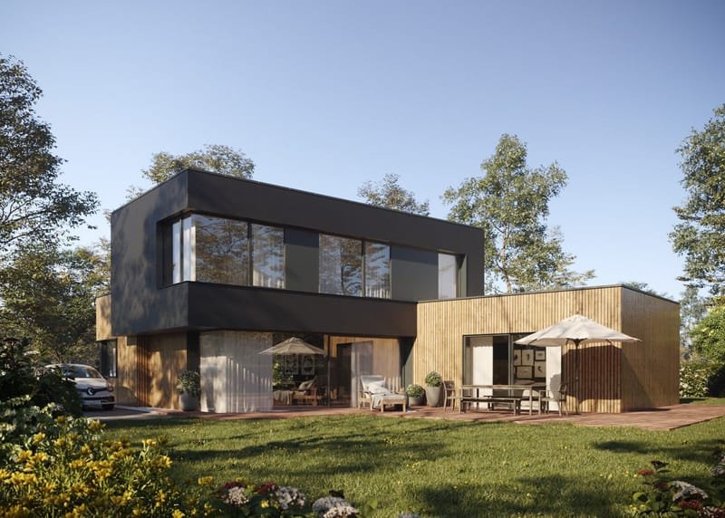 Beispielhaus in Gartengestaltung 1, Blickwinkel 4